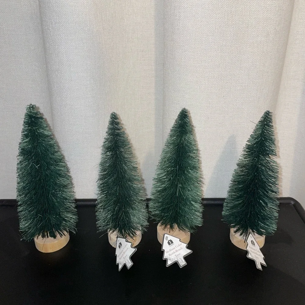4 medium bottle brush trees -target bullseye